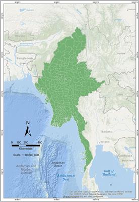 Operational Flood Risk Index Mapping for Disaster Risk Reduction Using Earth Observations and Cloud Computing Technologies: A Case Study on Myanmar